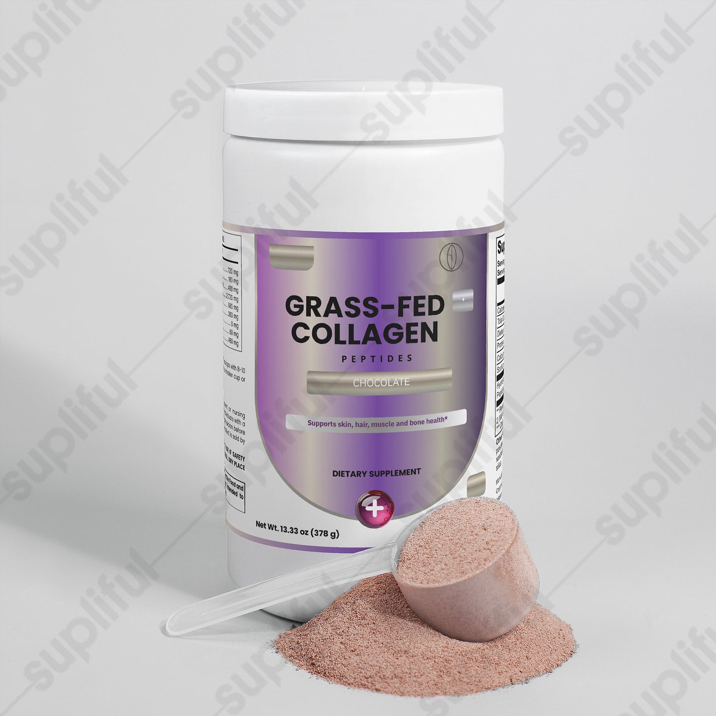 Grass-Fed Collagen Peptides Powder (Chocolate)