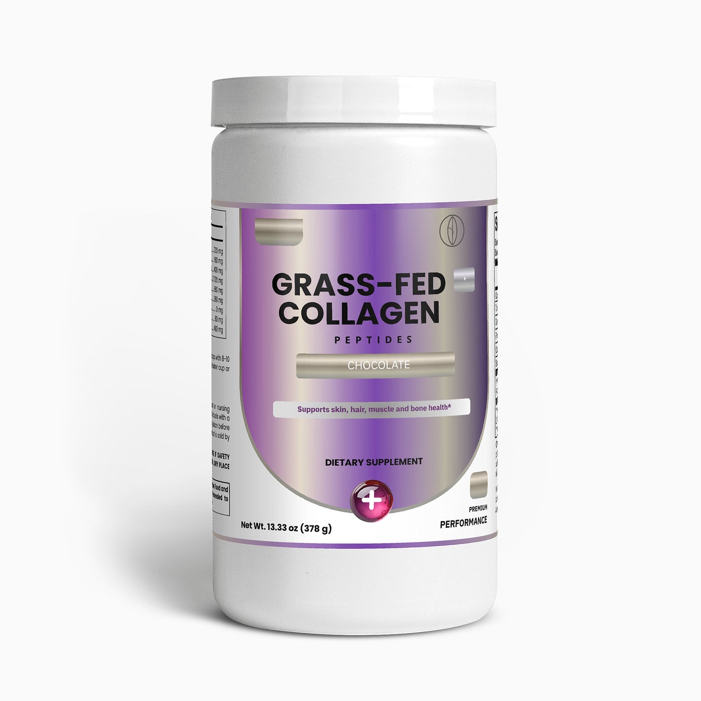 Grass-Fed Collagen Peptides Powder (Chocolate)