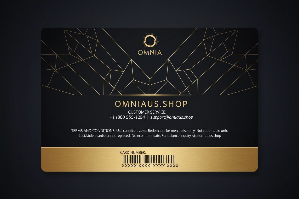 Omnia Gift Card - El Regalo del Bienestar
